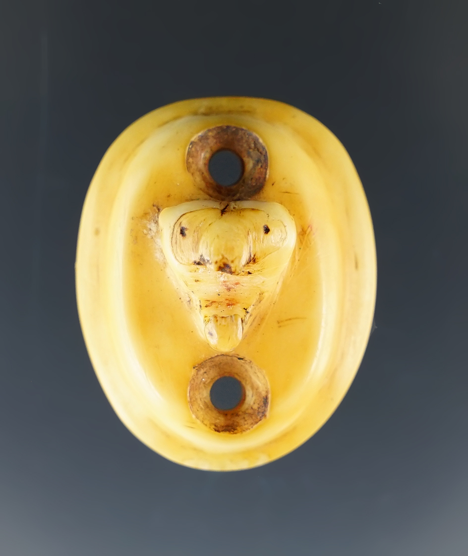 Rare 1 1/4" Inuit Clothing Ornament found in Alaska.