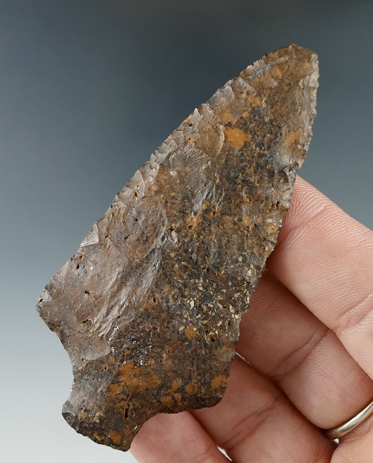 3 1/8" South Prong Creek Knife found in Alachua Co., Florida.