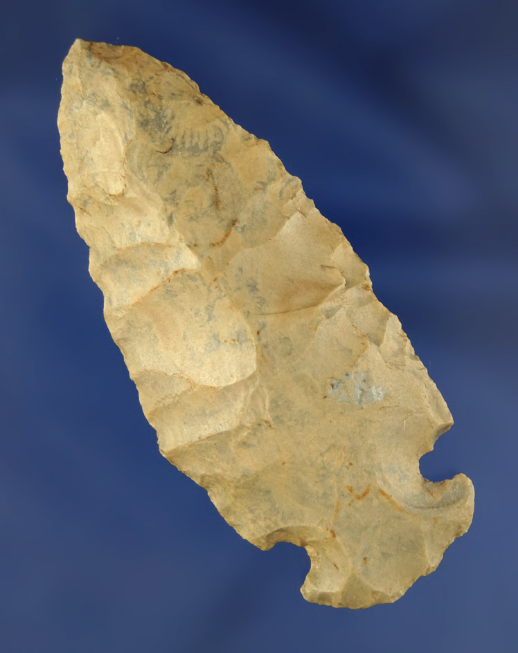 2 7/8" heavily patinated Dovetail found in Kentucky.