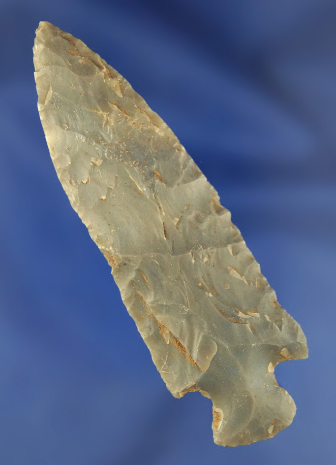 3 5/16" Hornstone Tang Knife found in Kentucky.