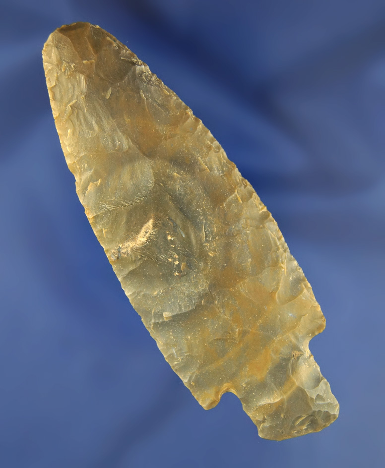 Large 4 1/8" Adena made from nice material found in Daviess Co.,  Kentucky.
