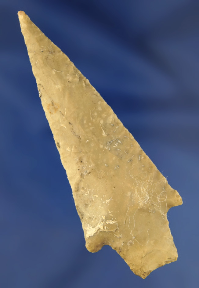 Very thin and well styled 3 9/16" Texas Arrowhead in excellent condition.