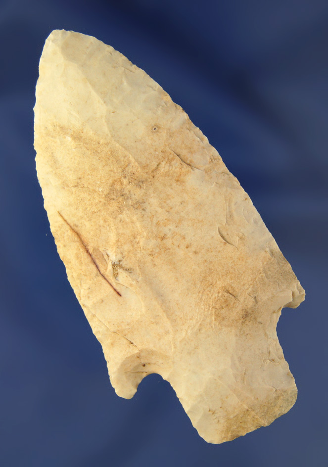 3 3/8" Stone Square Stem found in Missouri.