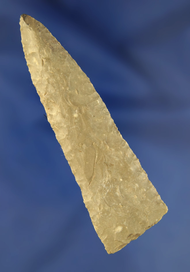 3 1/2" Darl Blade - Texas. Some glue and cardboard still stuck on back which will need soaked off.