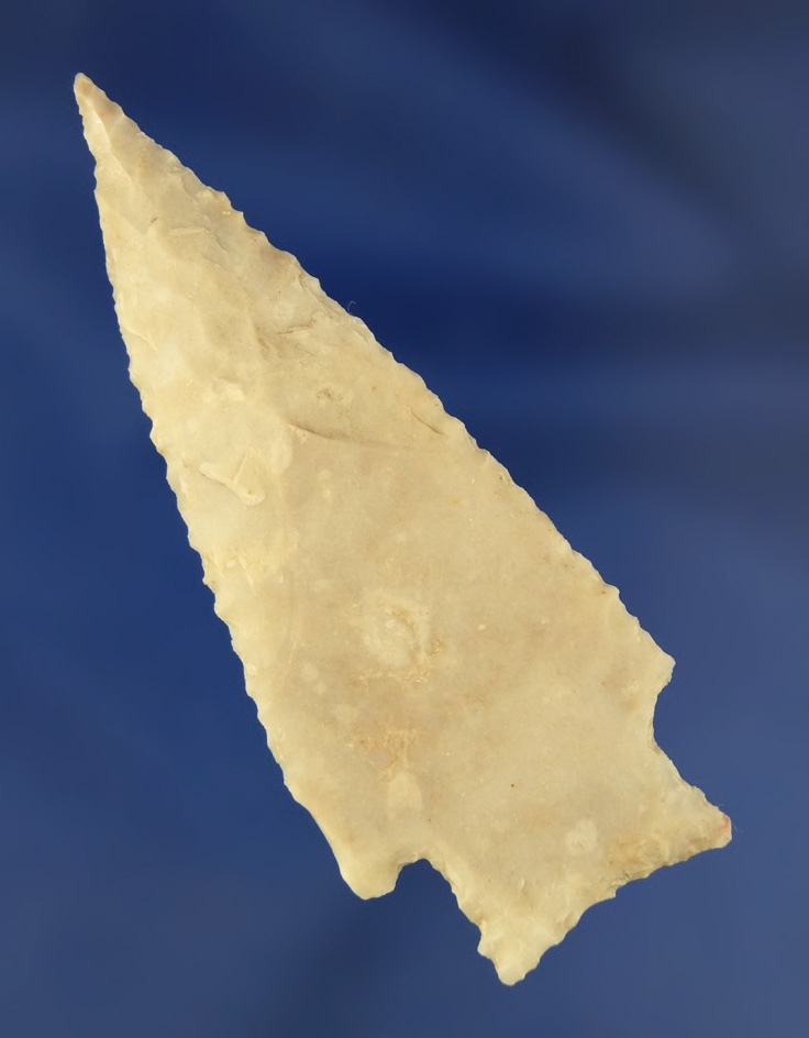 2 3/4" Fairland Point with nice edge serrations found in Texas.