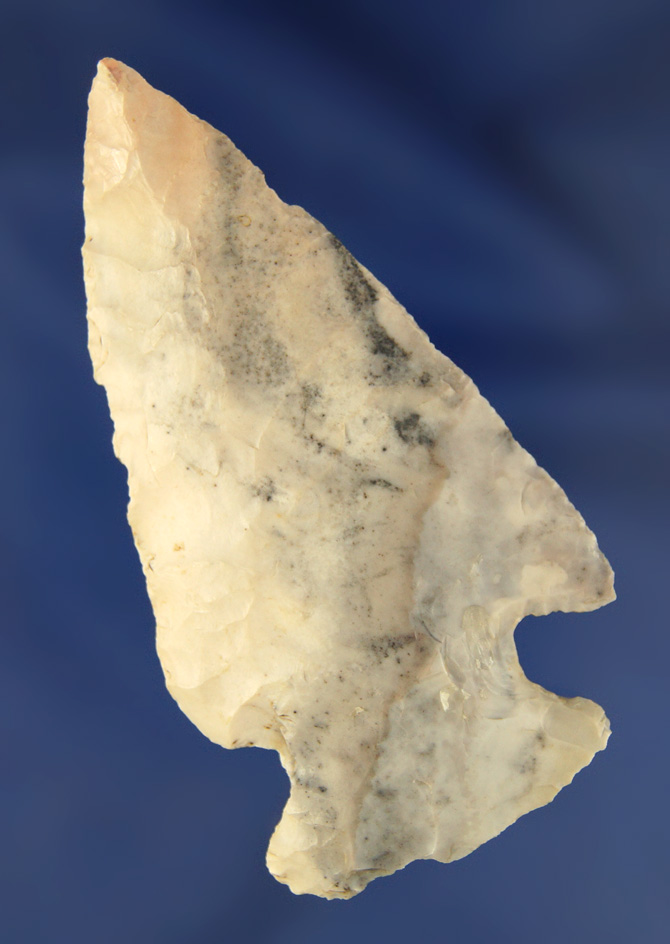 3" Hopewell made from Jefferson City Chert found in Pettis Co., Missouri.