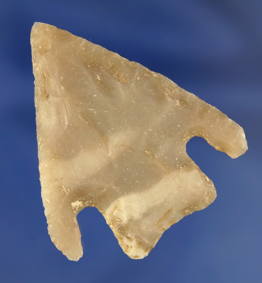 1 13/16" Marshall Point found in Texas. Made from very nice material.