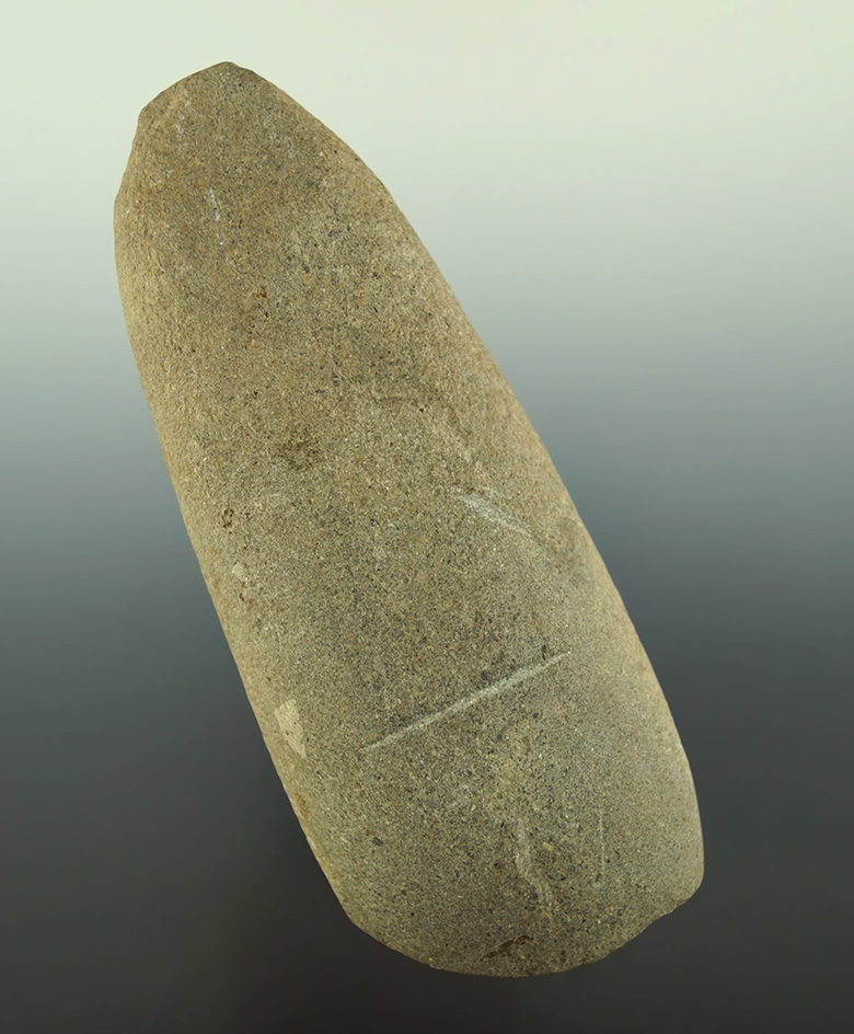 5 1/8" well styled Hardstone Adze found in Ohio.