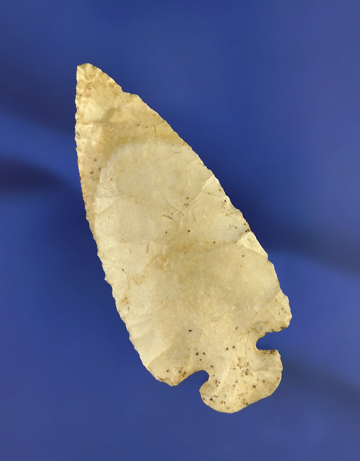 2 13/16" Button Base Dovetail that is very nicely styled found in Illinois.