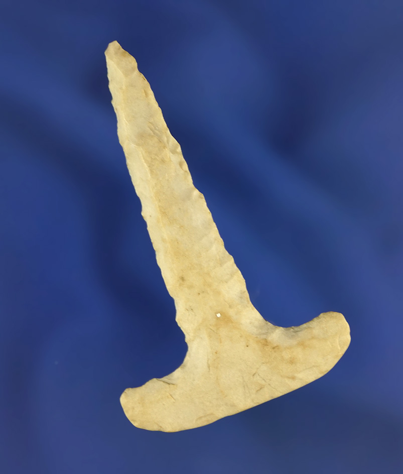 Exceptional style on this 2 3/8" Drill found in Miami Co.,  Ohio.