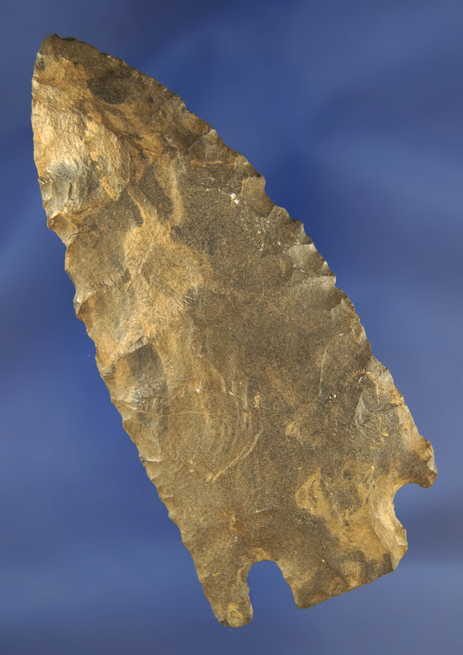 4 5/16" Smith Basal Notch found in eastern Oklahoma.