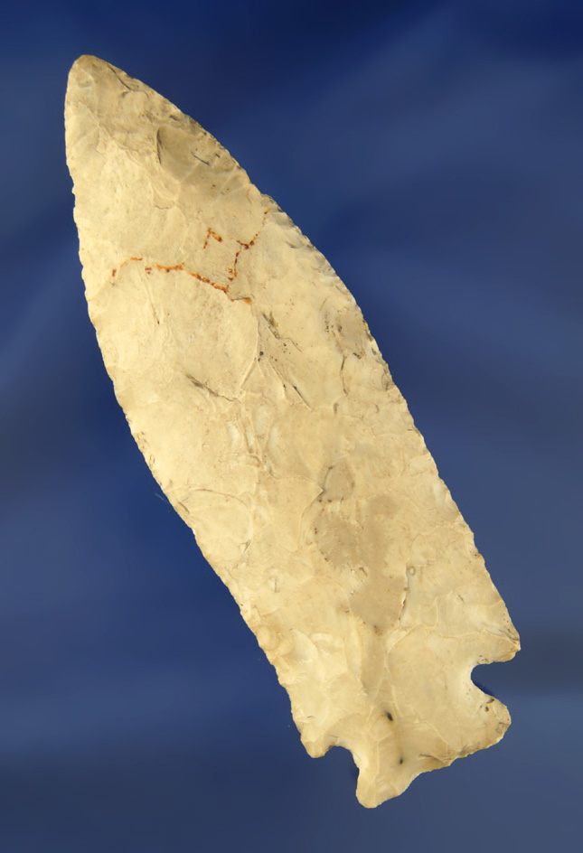 Large 5 1/4" Etley found in Pettis Co., Missouri. Ex. Larry Soss collection.