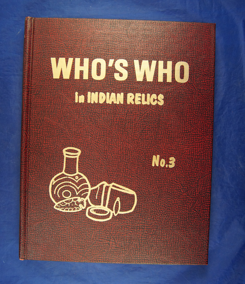 Hardbound book: "Who's Who #3" signed by author, second printing 1990.