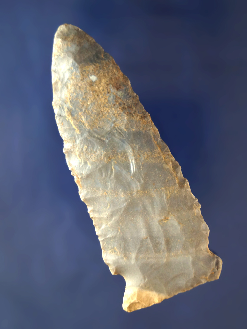 3 1/2" Hornstone Stilwell found in Kentucky.