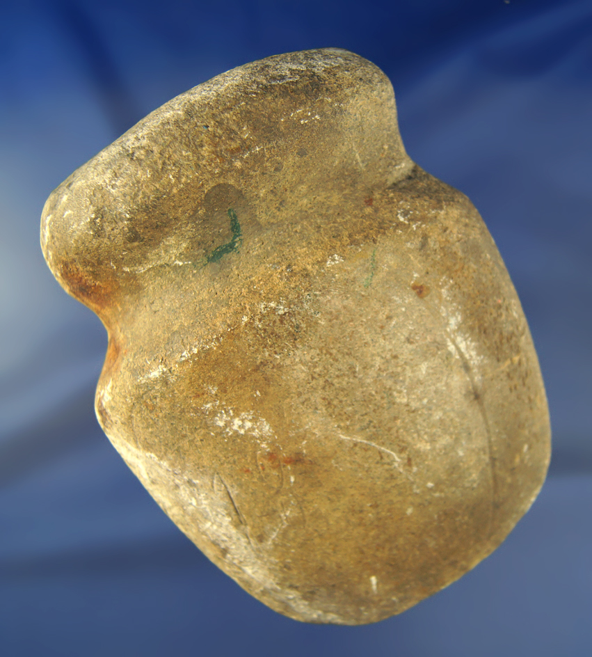 Heavily patinated 5 3/16" full grooved Axe found in Kentucky.