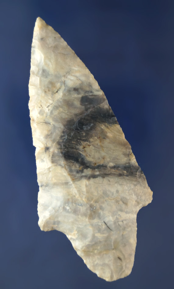 3 1/2" Dixon made from beautiful Jefferson City chert found in Missouri.