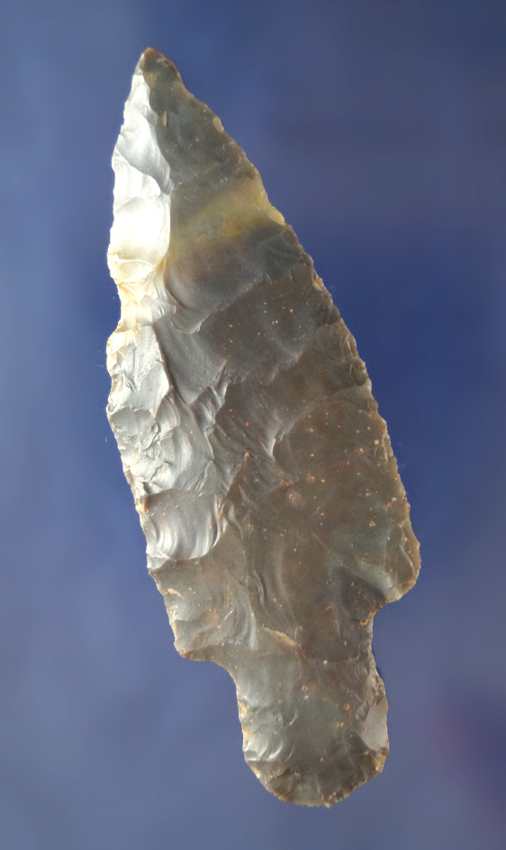 3 3/8" beautiful Sonora Flint Adena found in Kentucky.