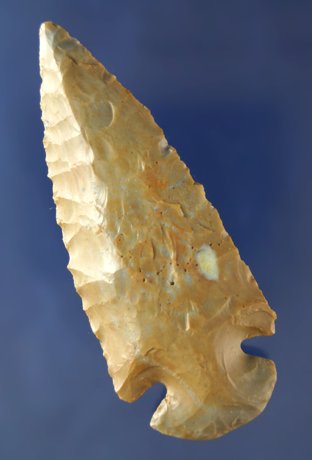 Well patinated 3" Dovetail found in Daviess Co., Kentucky.