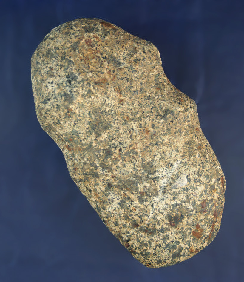 4 13/16" full grooved Axe found in Iowa. Ex. Curtis Hill Indian Museum, George Zaleski.