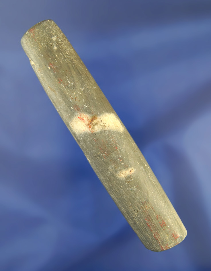 4 13/16" broken Tube Pipe found in Melmore, Seneca Co., Ohio. Ex. Valentine collection.