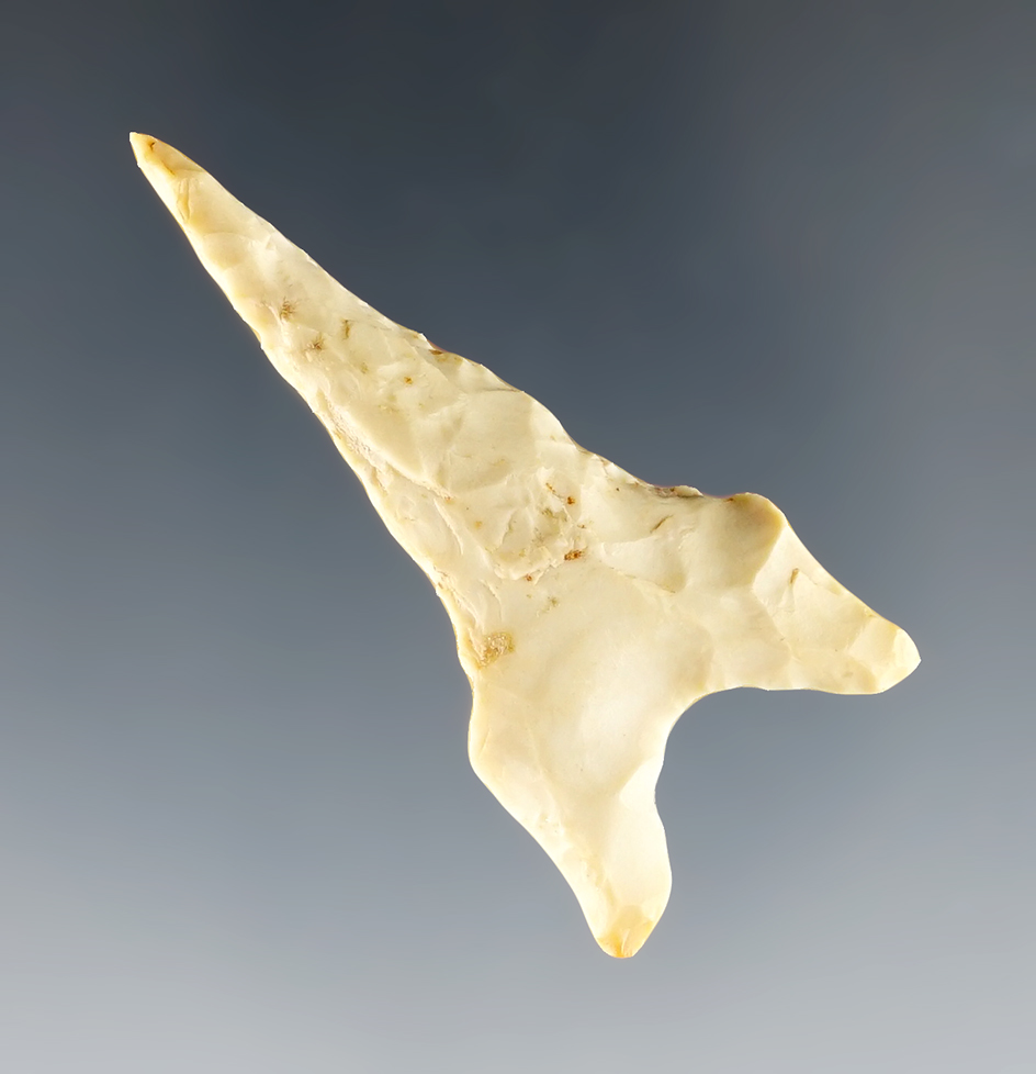 1 15/16" Dalton found in Crowley's Ridge Co., Arkansas. Partain COA.