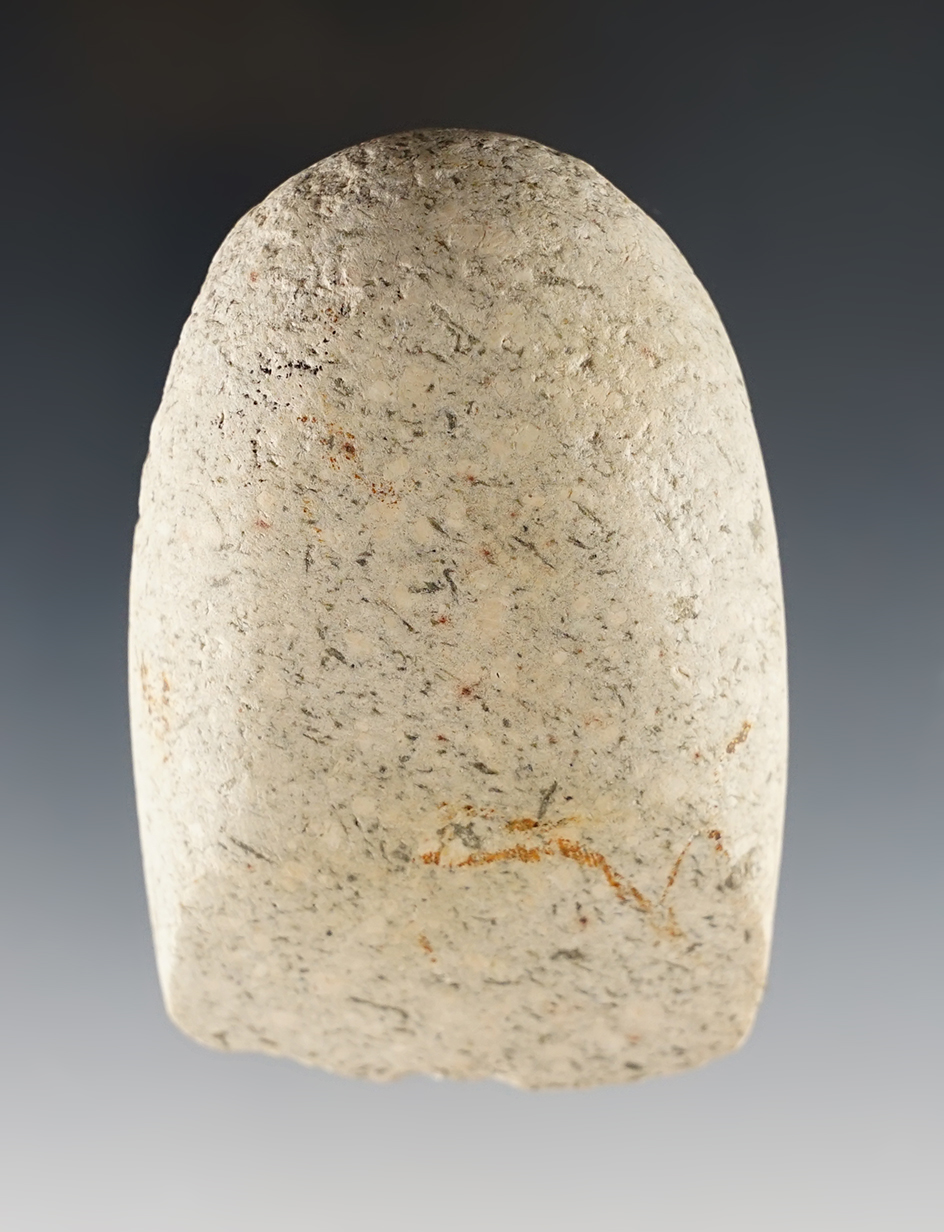 3 1/16" Hardstone Ohio Celt made from uniquely colored Hardstone.