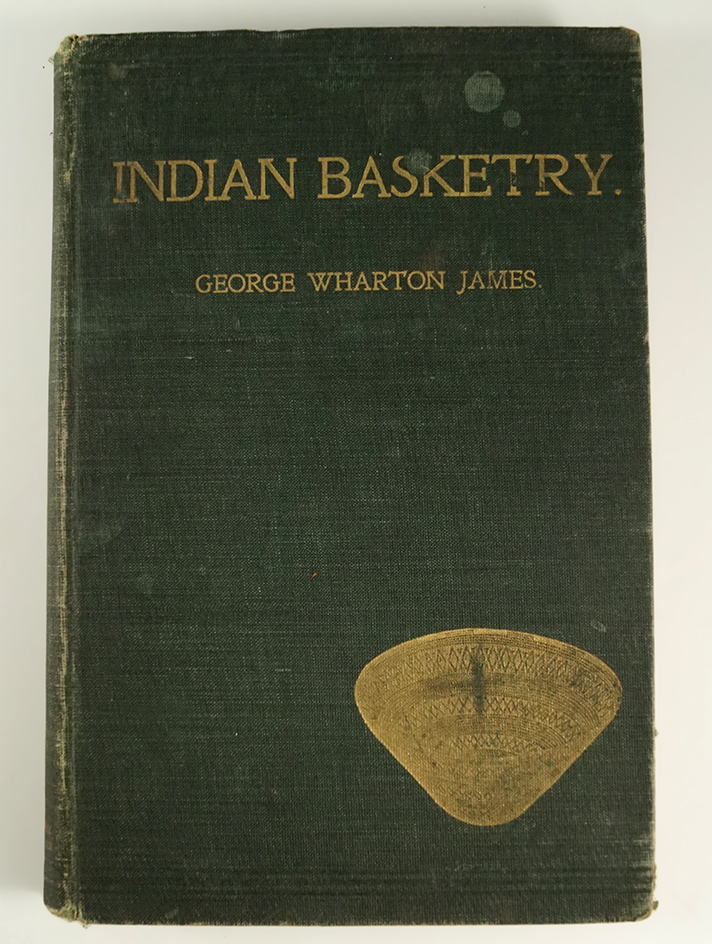Hardcover book "Indian Basketry" by George Horton James. Second edition, 1902.Very good condition.