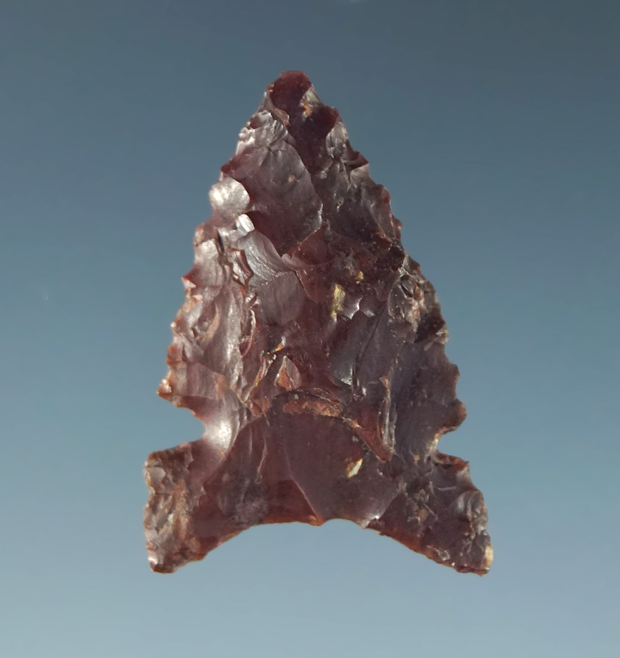 7/8" Desert Delta made from Brown Jasper and California.