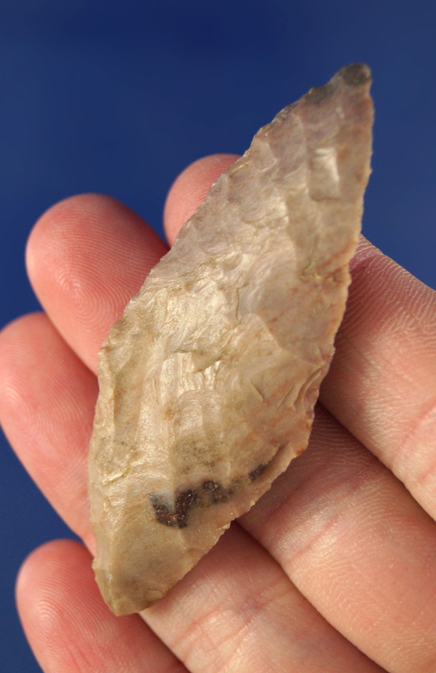 2 1/2" Four – Way knife made from attractive material found near the Columbia River, WA.