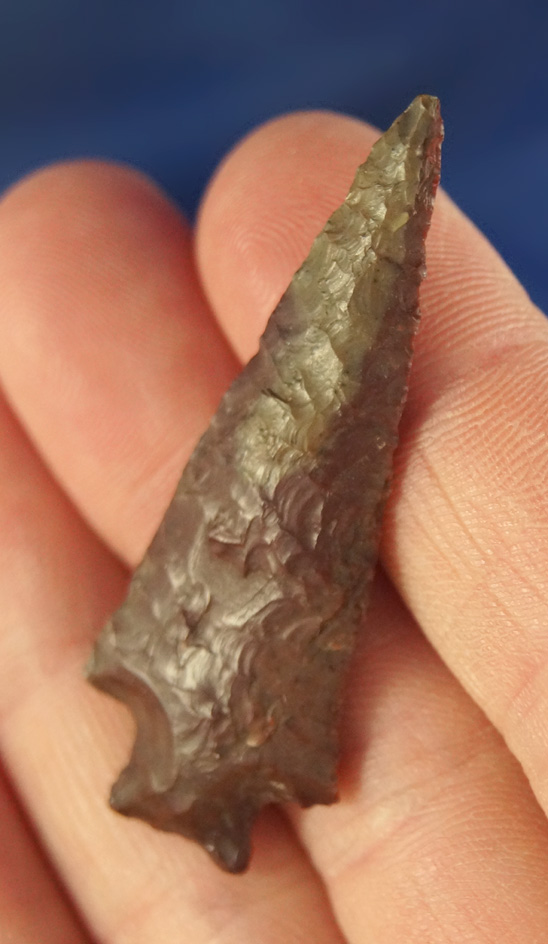 1 13/16" Rose Springs made from brown Jasper found in Oregon.