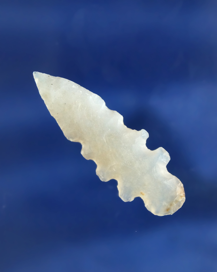 Excellent style 1 13/16" Duran point made from beautiful translucent chalcedony - New Mexico.