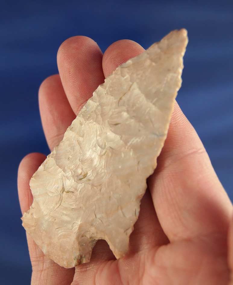 3 1/16" Hopewell found in Illinois.