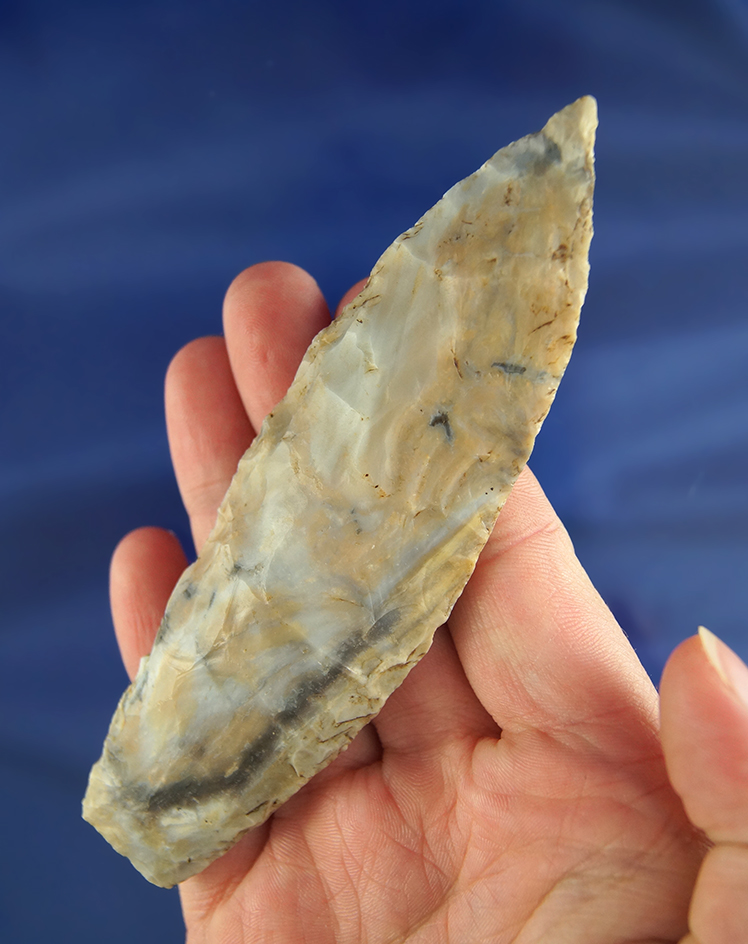 4 9/16" Mozarkite Flint Sedalia found in Missouri beautifully colored material.