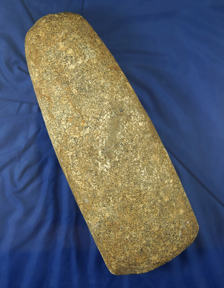 6 1/8" Hardstone Celt in excellent condition that is nicely styled found in southern Ohio.