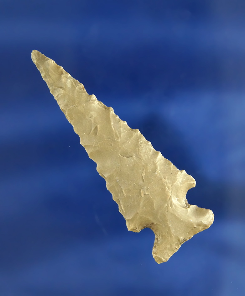 2 7/16" Ensor point found in Texas.