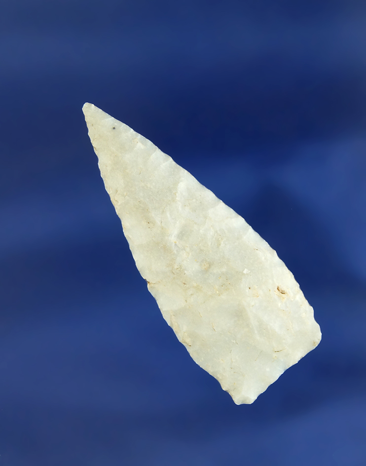 2 1/8" well styled Triangular point found in Nevada.