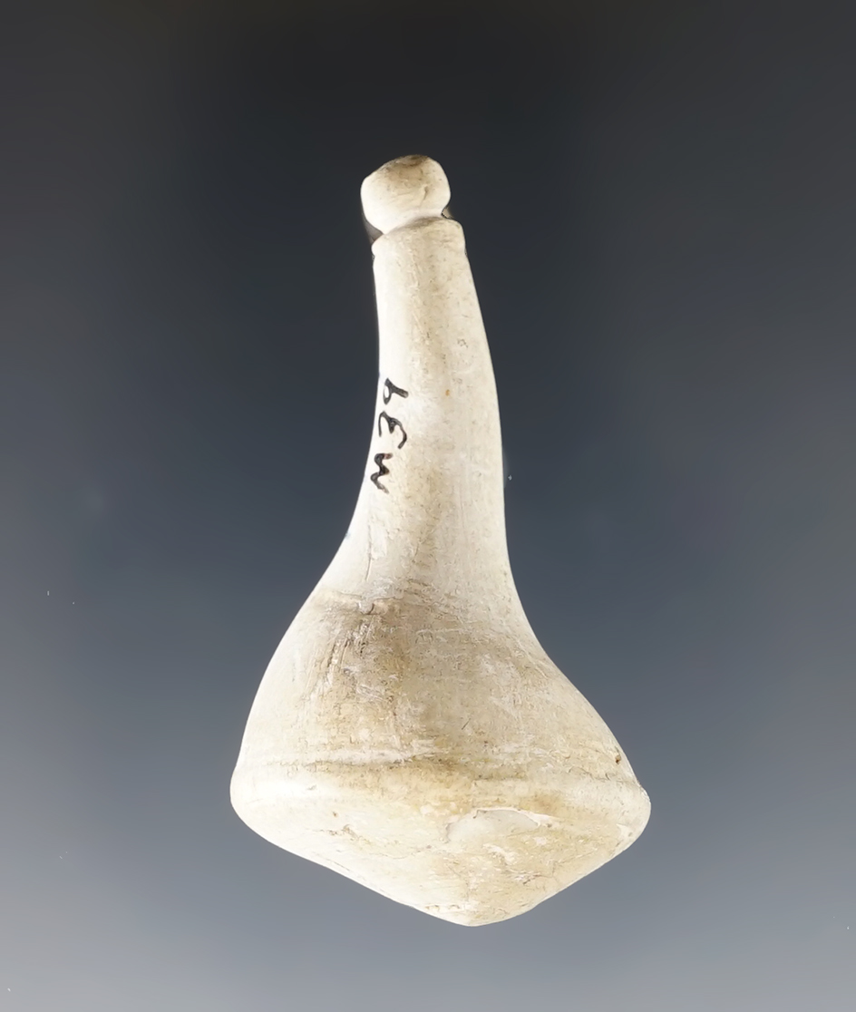 2" x 1" Shell Pendant. Ex. Don Dickson (#138) collection. 