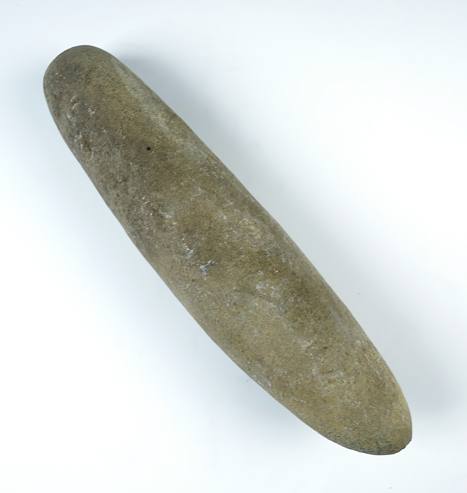 10 1/2" long Roller Pestle recovered in Maryland. In very nice condition. 