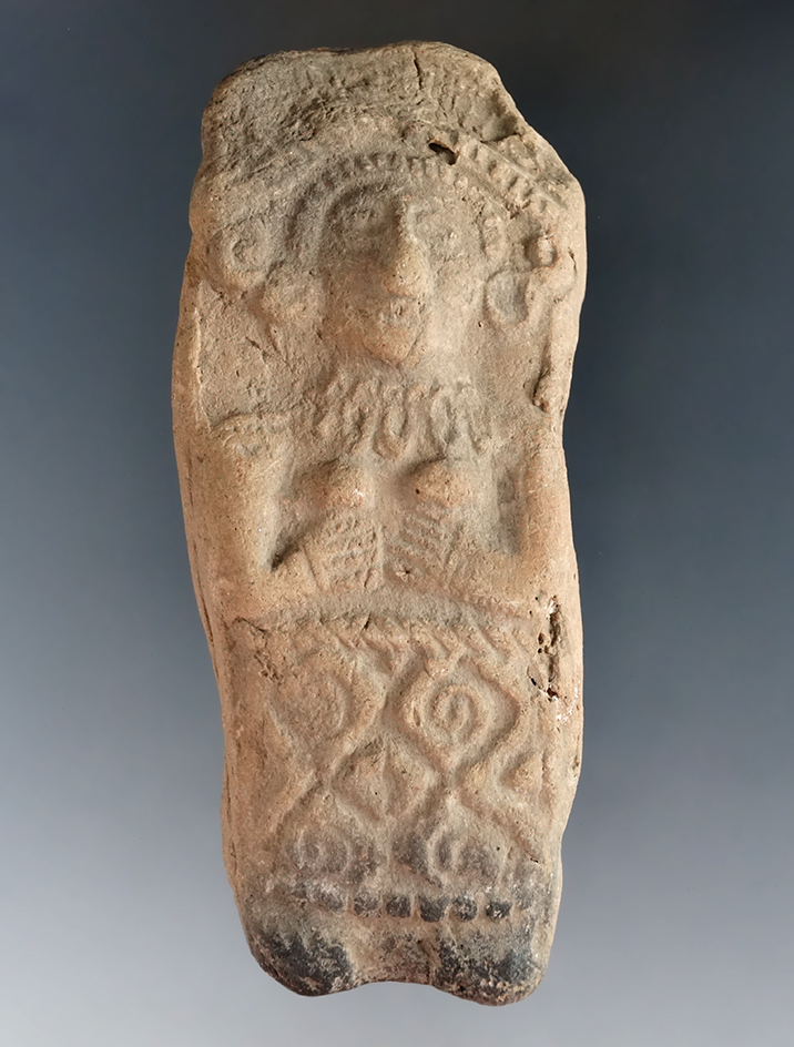 PreColumbian Pottery figurine from Mexico in nice condition.