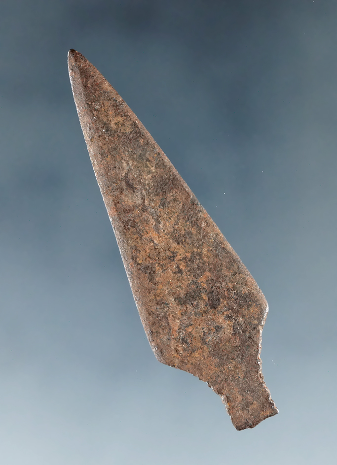 2 1/4" steel trade point found in Texas.