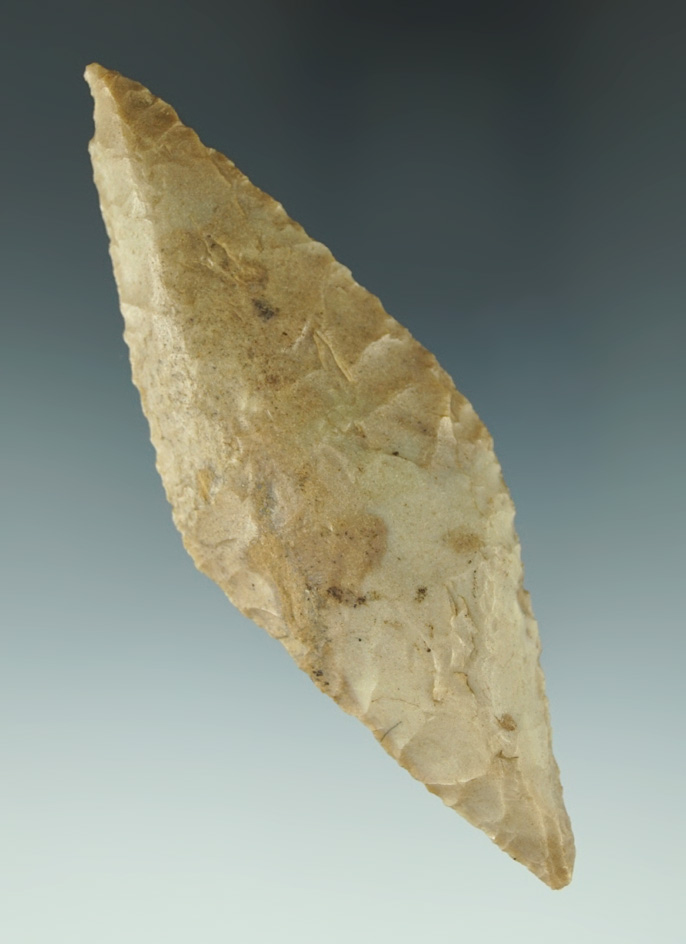 4" Harahey Knife found in Kansas.