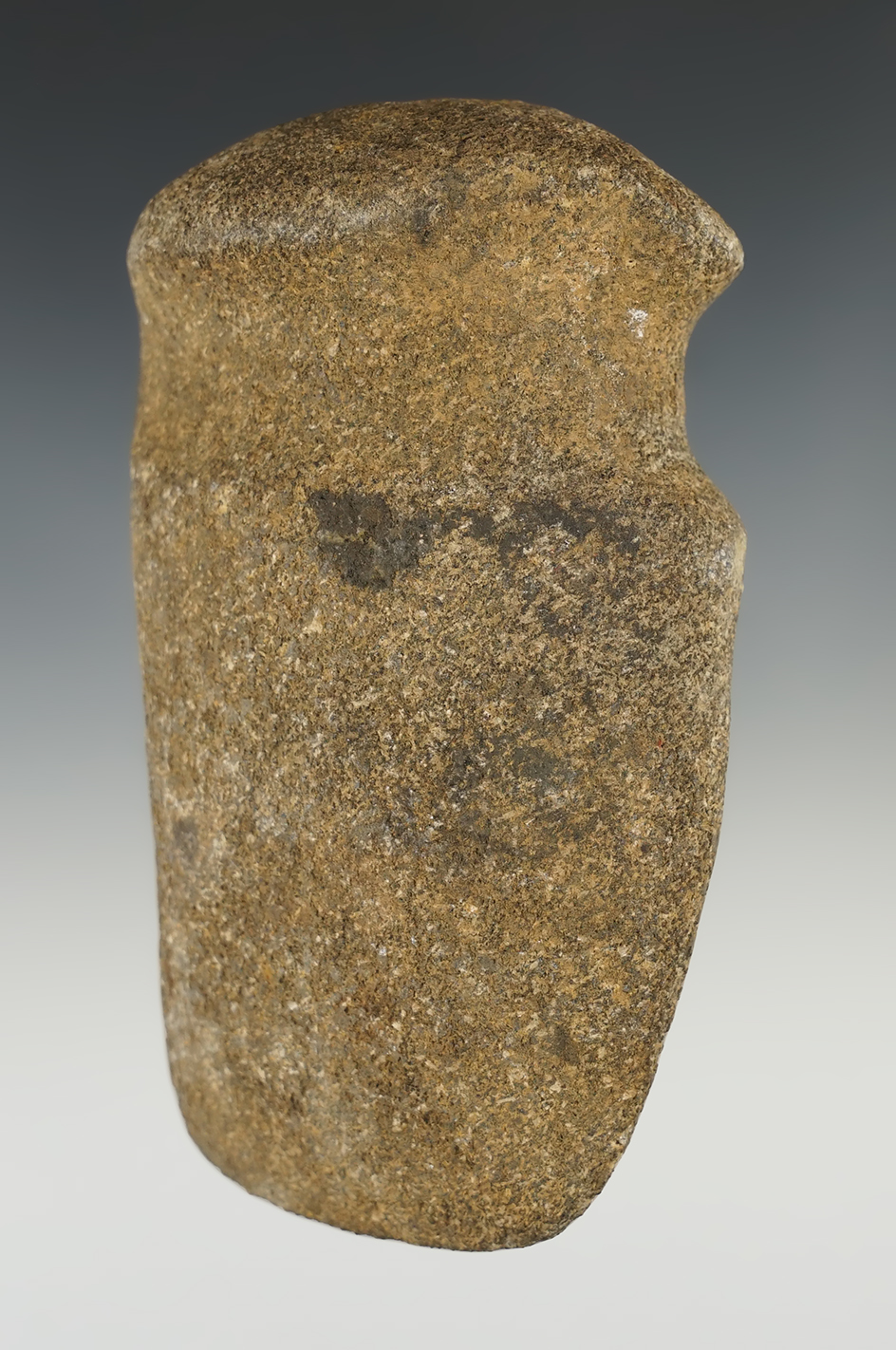 4 3/4" long 3/4 grooved Axe found in South Carolina.