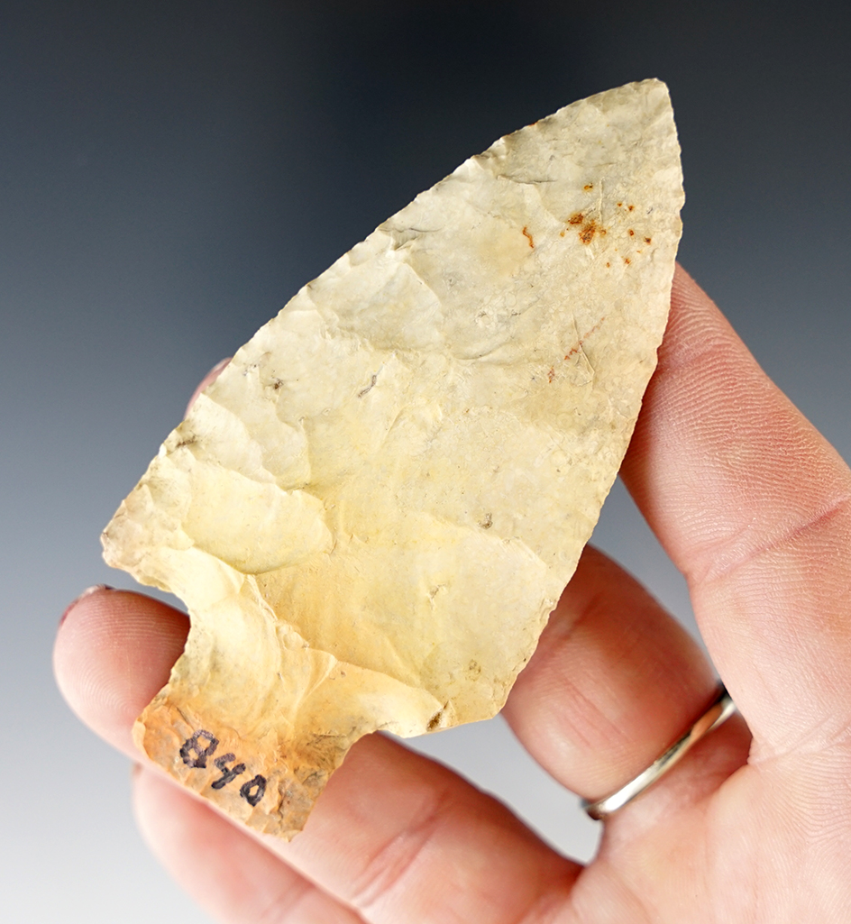 3 3/16" stemmed knife found in Missouri.