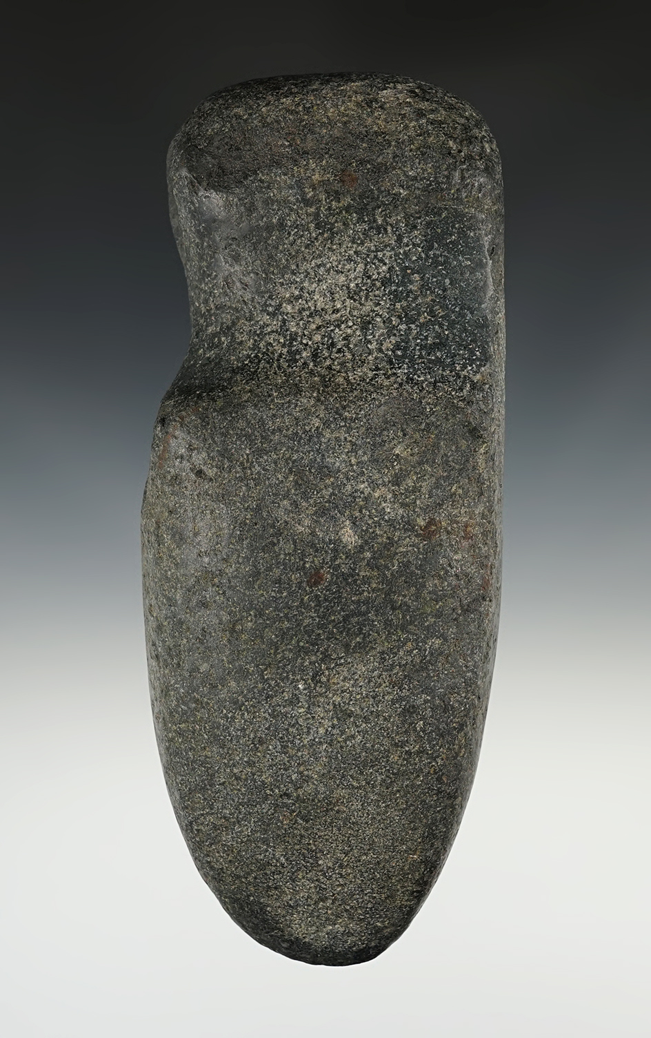 Large 7 1/2" long 3/4 grooved Hohokam Axe found in southern Arizona.