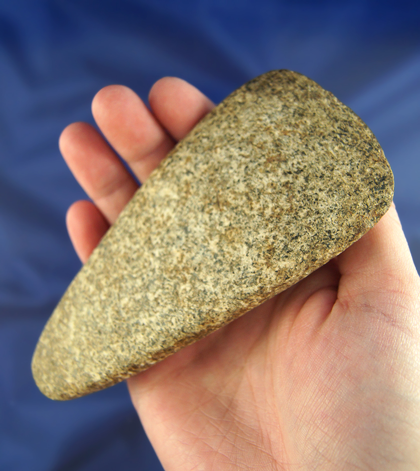 Classic style 5" Hardstone Adze found in Marion Co.,  Ohio.