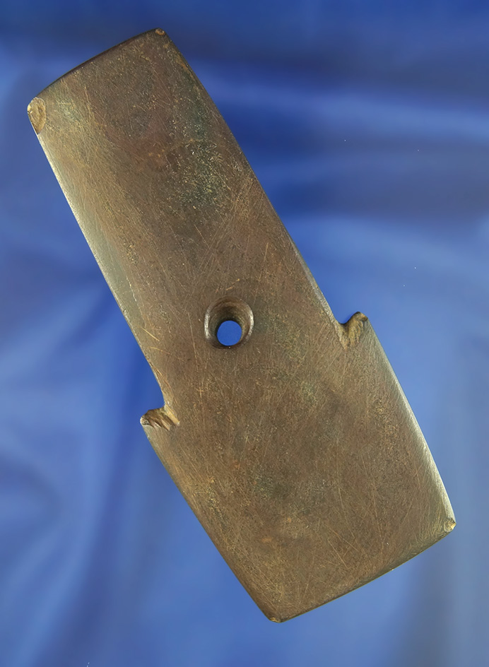 Classic style 4 9/16" Shovel Pendant found in Ohio with nice patina, correct cut marks and good wear