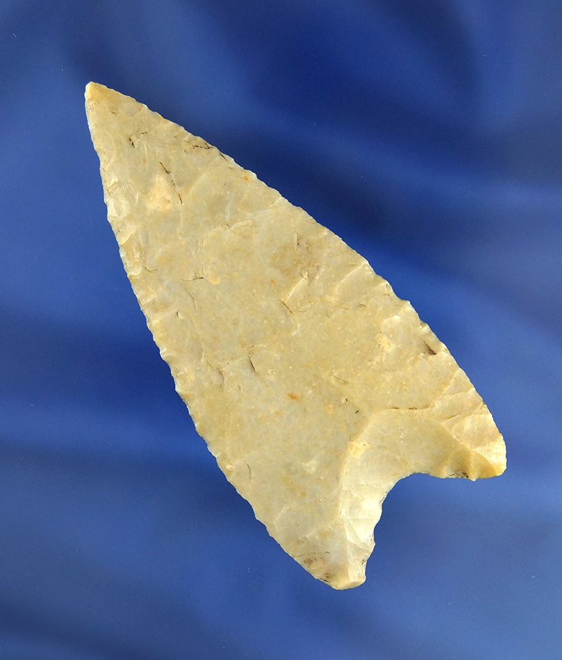 3 3/16" nicely flaked Kinney Knife found in Texas.