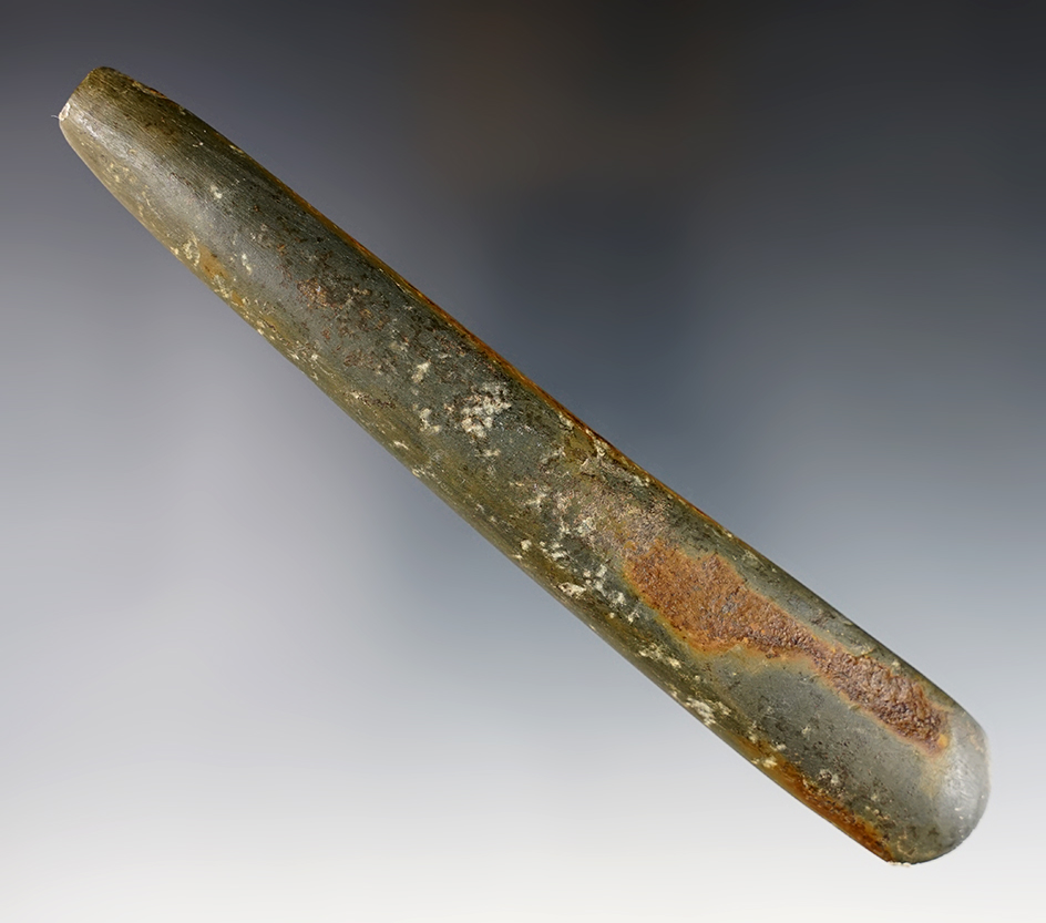 Superb! 5 7/8" Slate Chisel found in Madison Co., Ohio. Ex. Bill Likens collection.