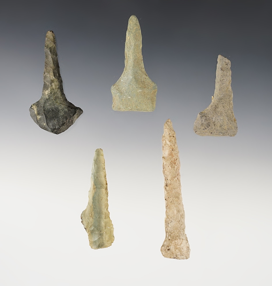 Set of 5 Drills found in the Eastern U.S. The largest is 3 1/16".