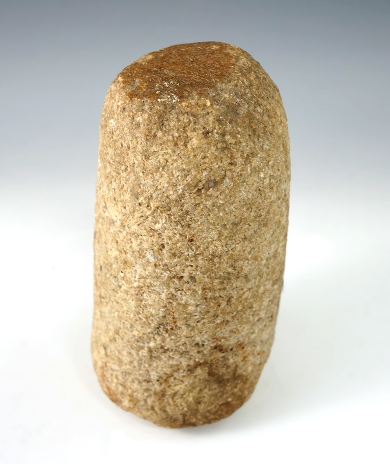 4 3/4" tall Conical Quartz Pestle found in Ohio.